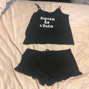 Cami & short PJ set